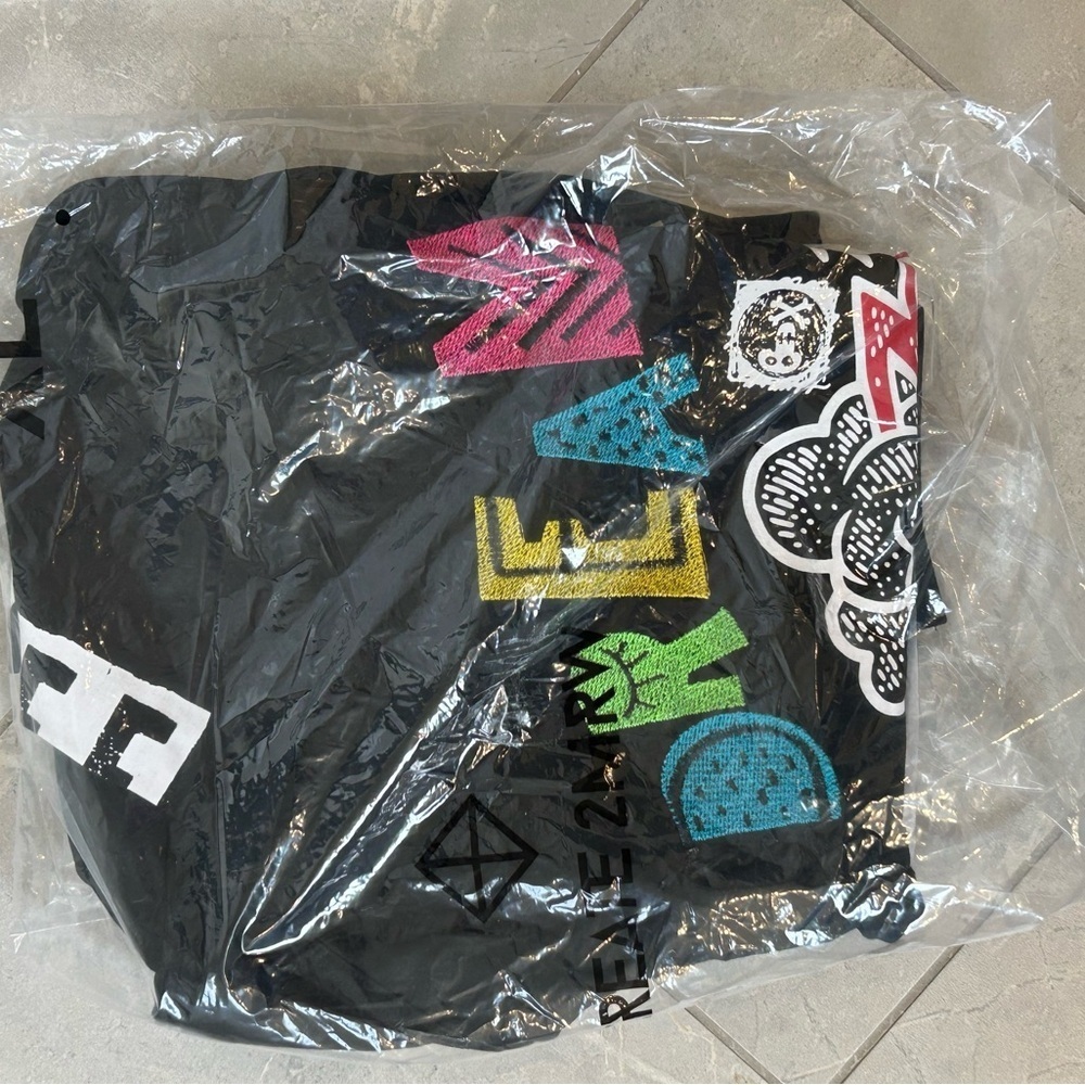 NWT Create 2mrw Men’s Long Sleeve Hoodie Tee - No Days Off - Picture 9 of 9